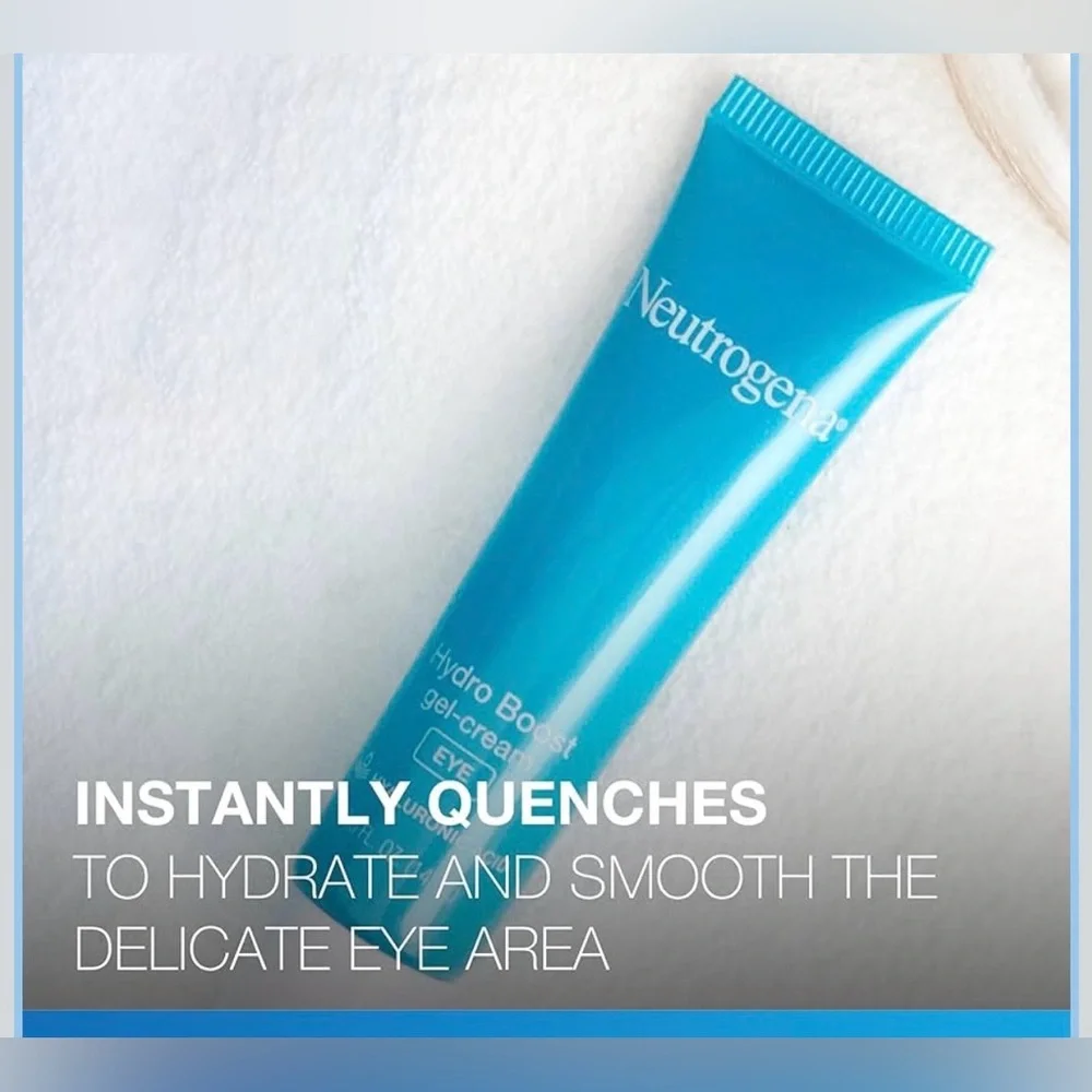2- Neutrogena Hydro Boost Eye Gel-Cream 4 Sensitive Skin Moisturizing 👀 Oil Free